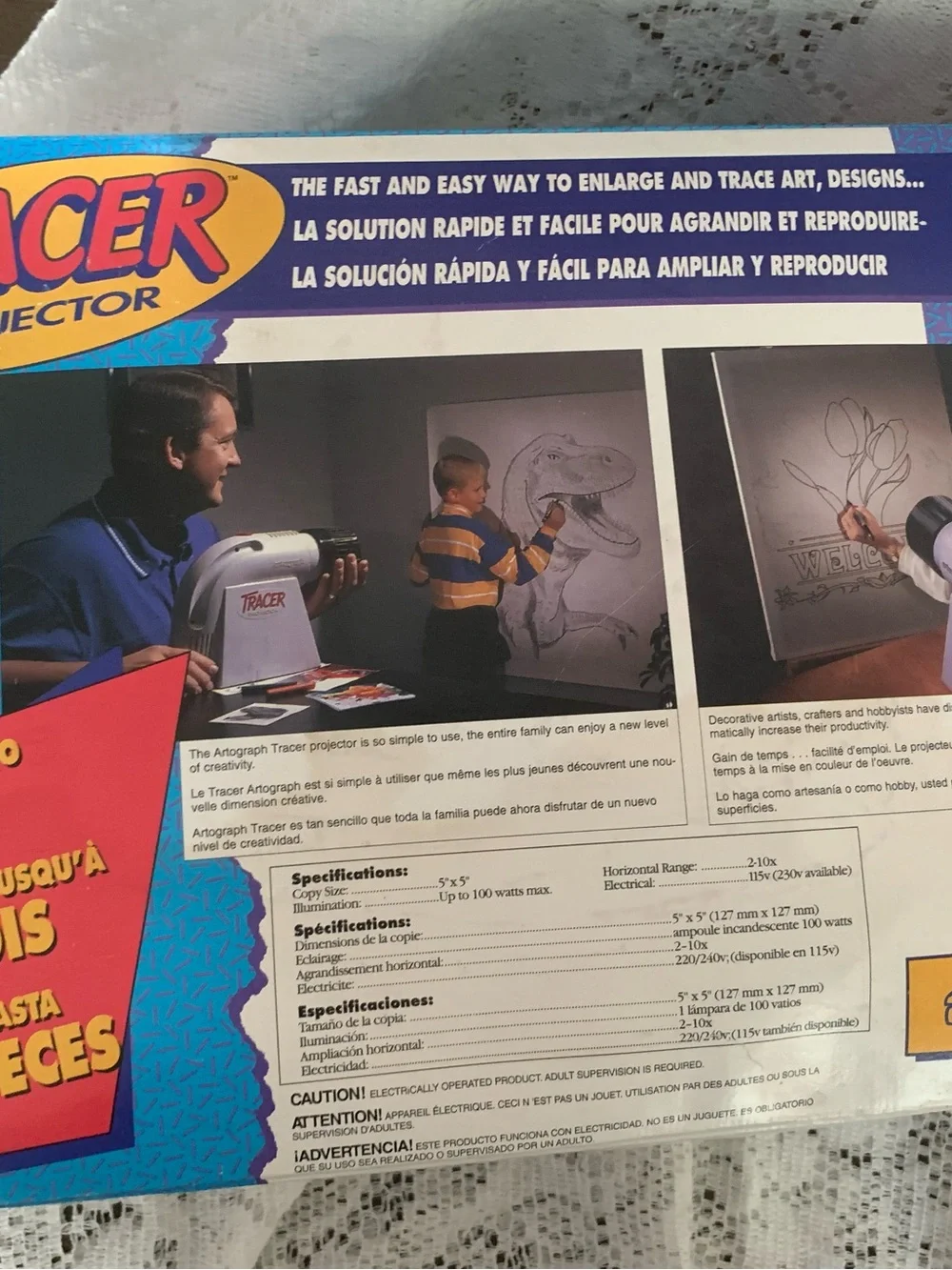 Artograph Tracer Projector to Enlarge & Trace Art, Patterns & More!